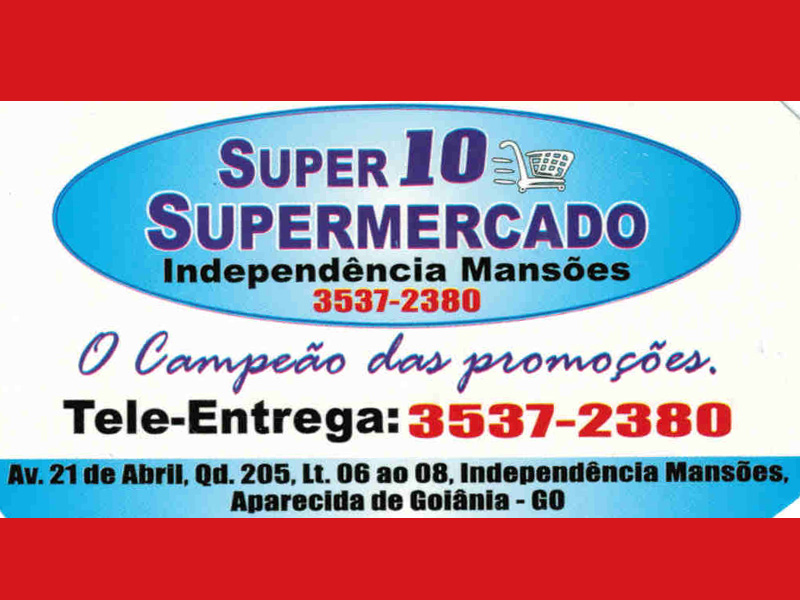 Super Store - Supermercado em Aparecida de Goiânia