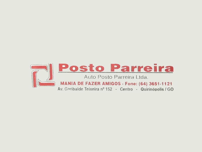 Logo de POSTO PARREIRA