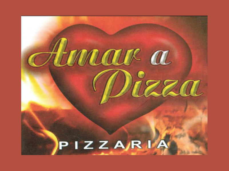 Logo de AMAR A PIZZA