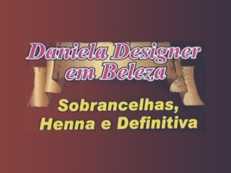 Logo de DANIELA DESIGNER EM BELEZA