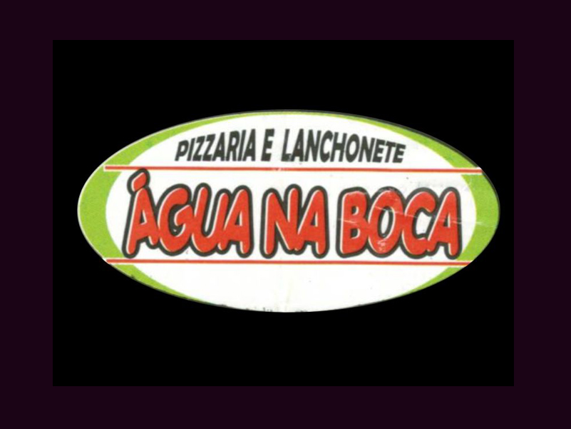 Logo de PIZZARIA E LANCHONETE ÁGUA NA BOCA
