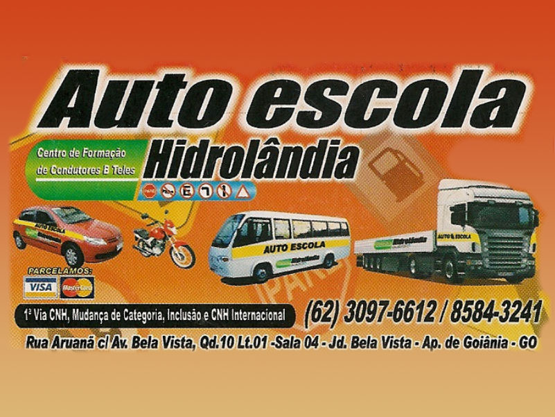 Logo de AUTO ESCOLA HIDROLÂNDIA