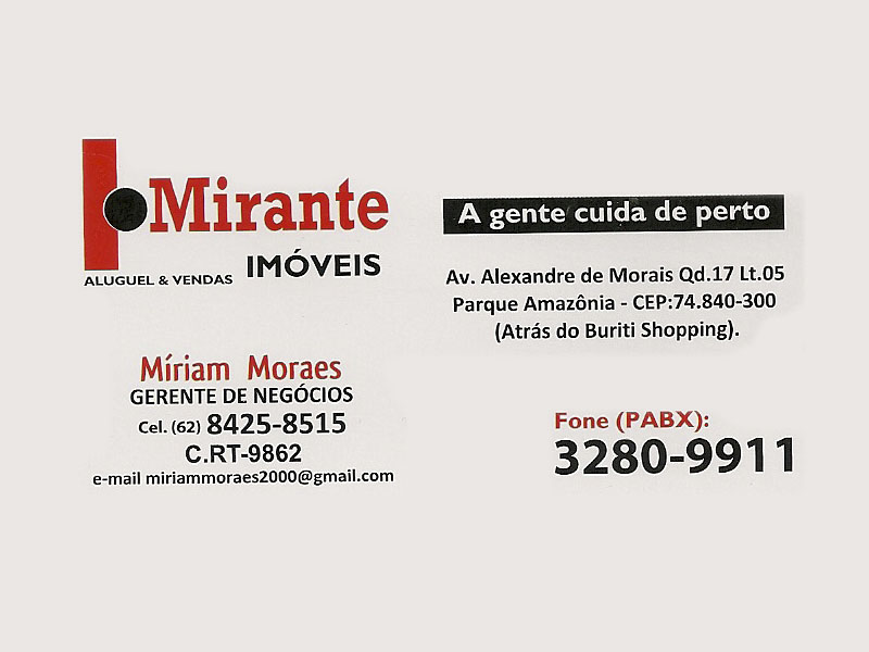 Logo de MIRANTE IMÓVEIS