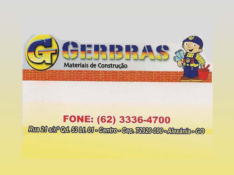 Logo de GERBRAS MATERIAIS DE CONSTRUÇÃO