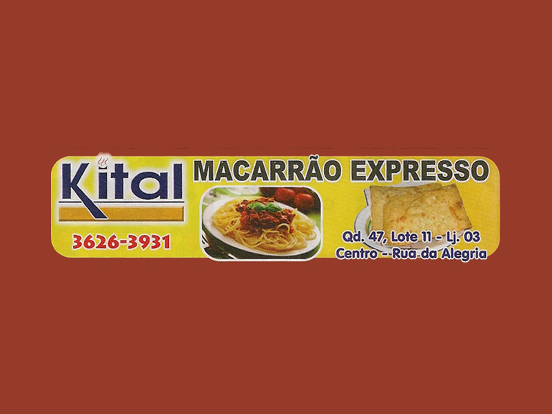 Logo de KITAL MACARRÃO EXPRESSO