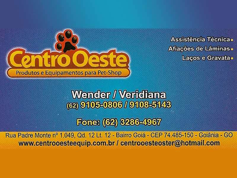 Logo de CENTRO-OESTE PRODUTOS PARA PET SHOP