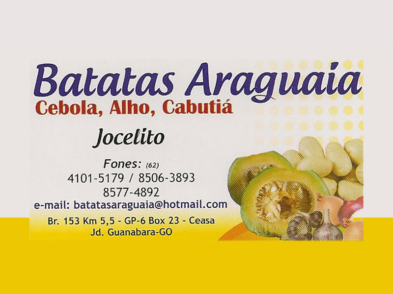 Logo de BATATAS ARAGUAIA
