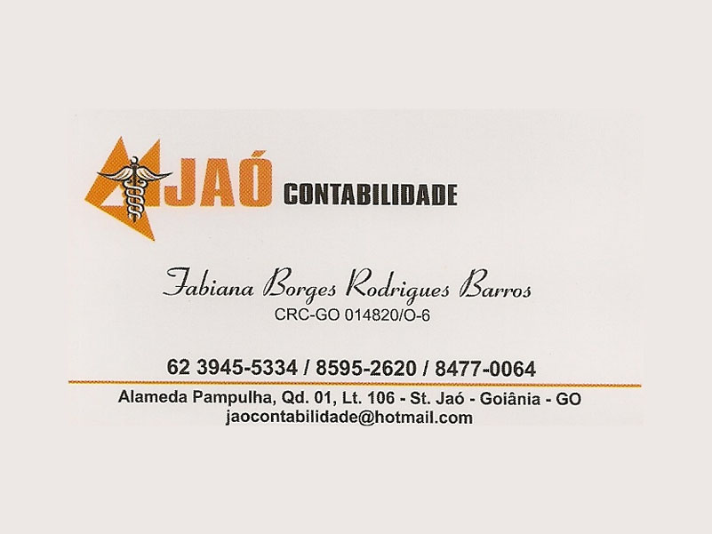 Logo de JAÓ CONTABILIDADE