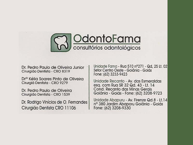 Logo de ODONTO FAMA