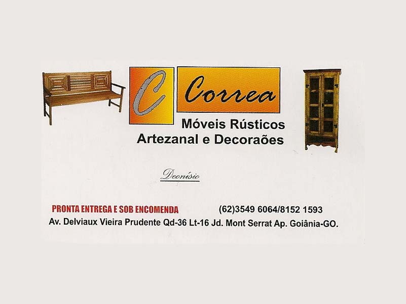Logo de CORREA MÓVEIS RÚSTICOS