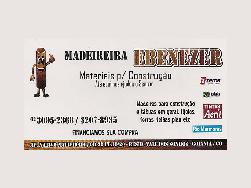 Logo de MADEIREIRA EBENEZER