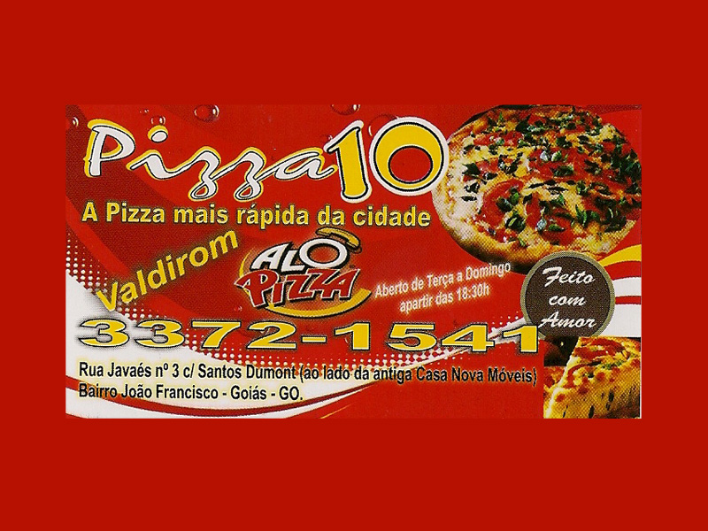 Logo de PIZZA 10