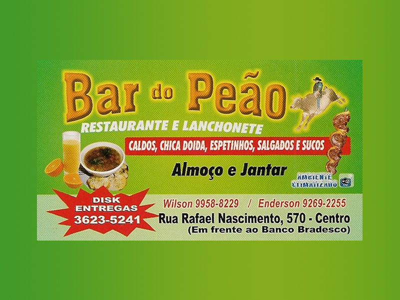 Logo de BAR DO PEÃO RESTAURANTE E LANCHONETE