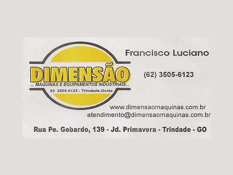 Logo de DIMENSÃO MÁQUINAS E EQUIPAMENTOS