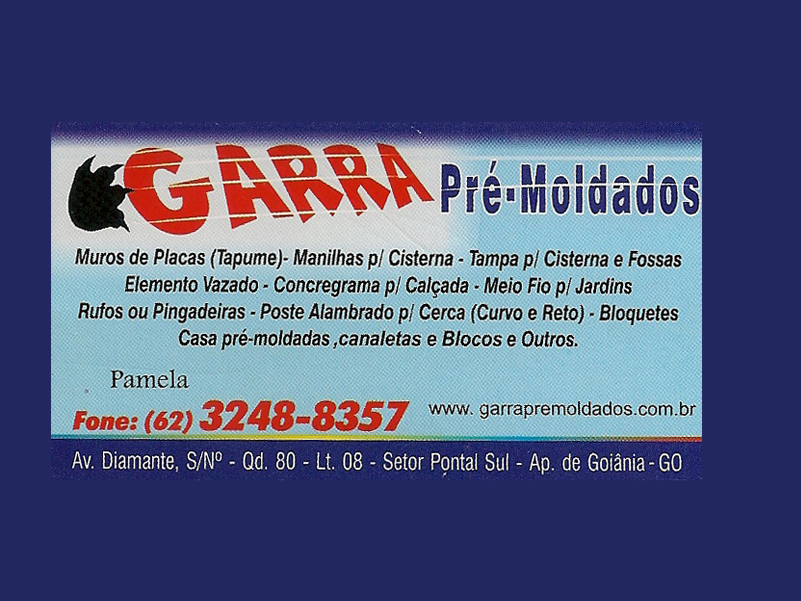 Logo de GARRA PRÉ MOLDADOS