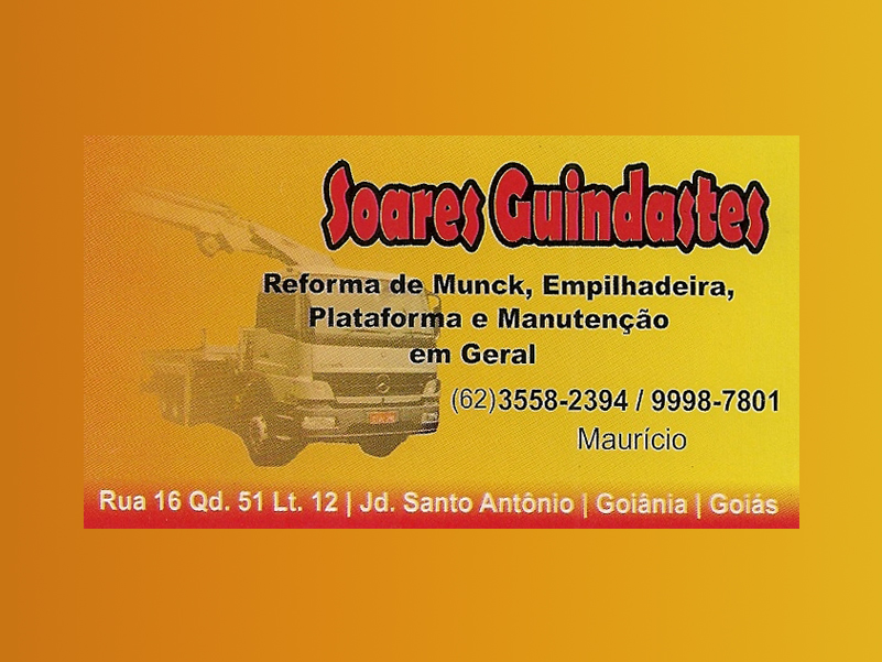 Logo de SOARES GUINDASTES