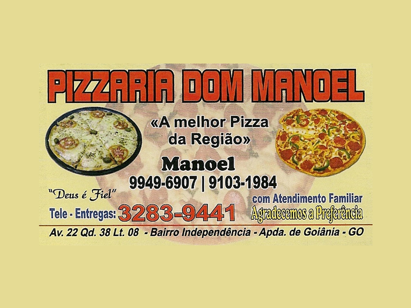 Logo de PIZZARIA DOM MANOEL