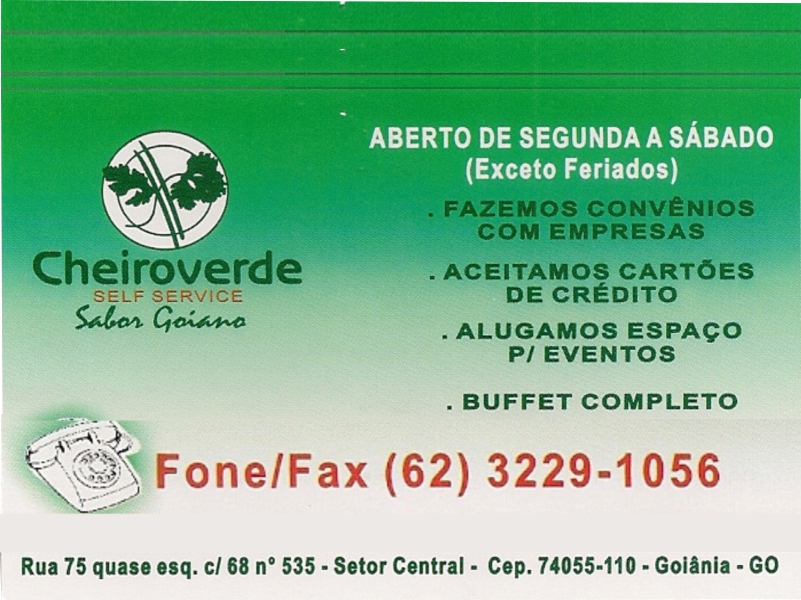 Logo de RESTAURANTE CHEIRO VERDE