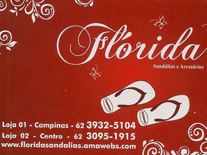 Logo de FLÓRIDA SANDÁLIAS E ACESSÓRIOS