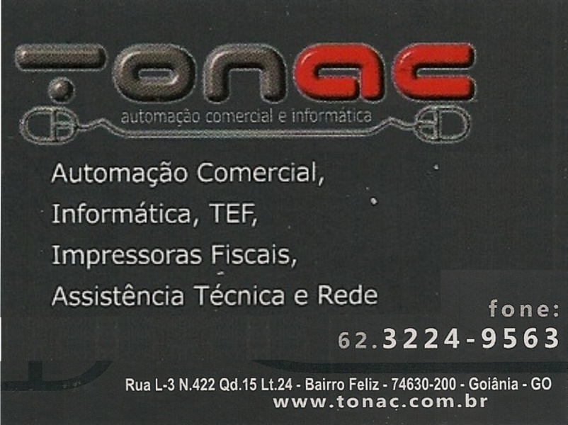 Logo de TONAC AUTOMAÇÃO COMERCIAL E INFORMÁTICA