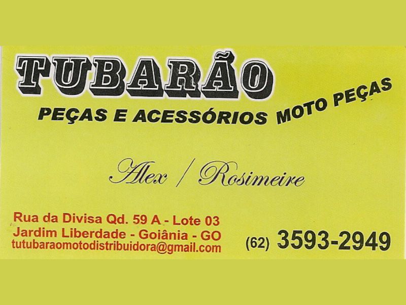 Logo de TUBARÃO MOTO PEÇAS