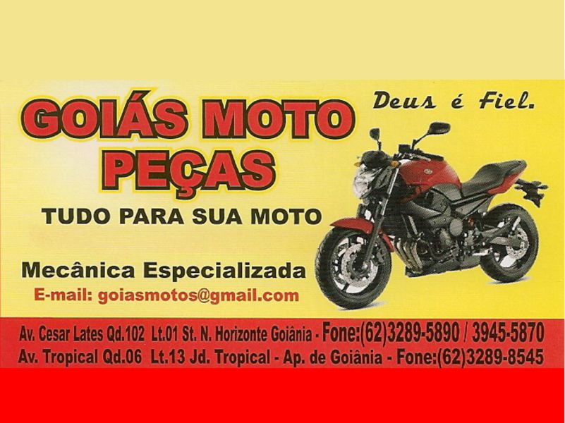 Logo de GOIÁS MOTO PEÇAS