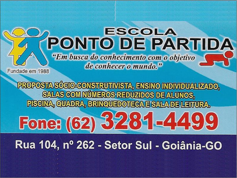 Logo de ESCOLA PONTO DE PARTIDA