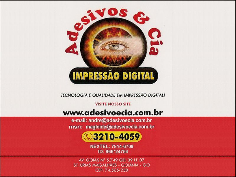 Logo de ADESIVOS E CIA