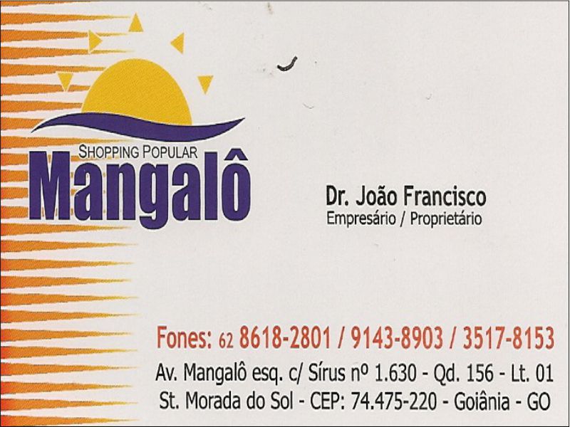 Logo de SHOPPING POPULAR MANGALÔ