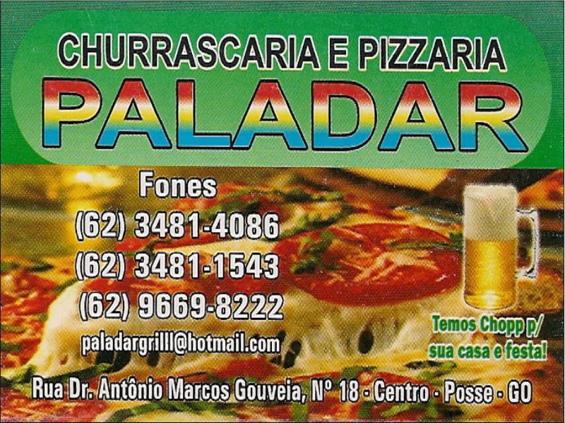 Logo de CHURRASCARIA E PIZZARIA PALADAR