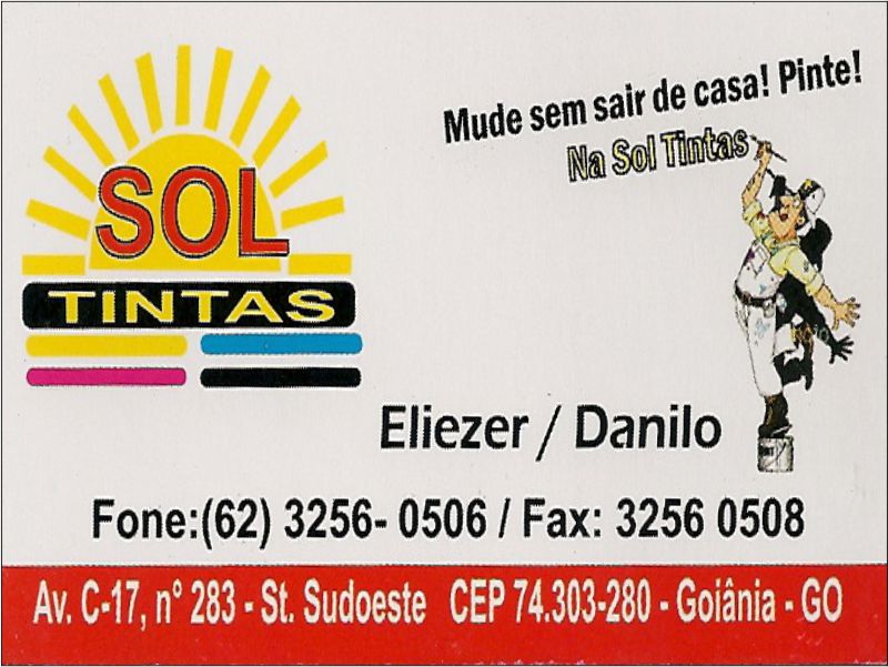 Logo de SOL TINTAS