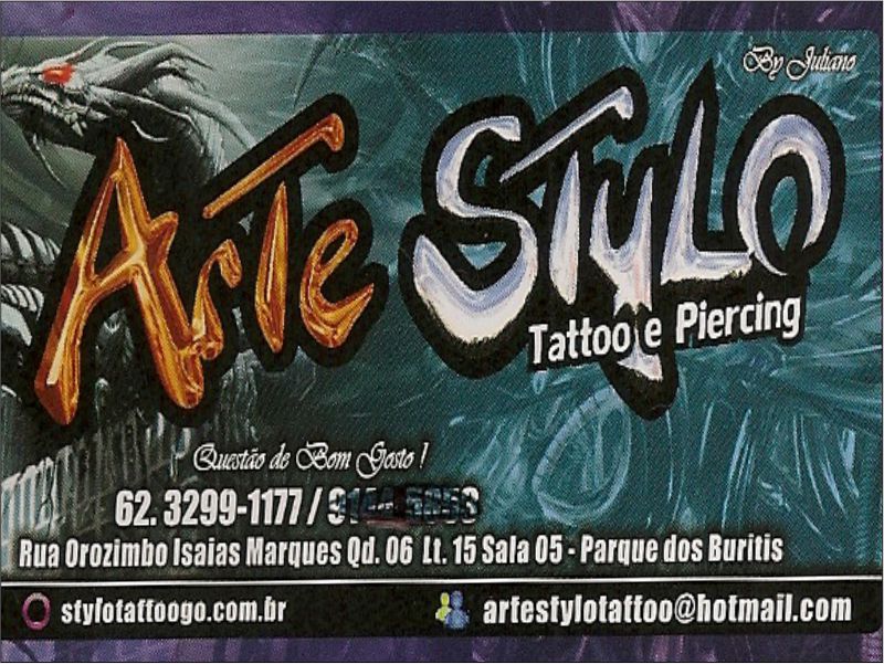 Logo de ARTE STYLO ROCK TATOO