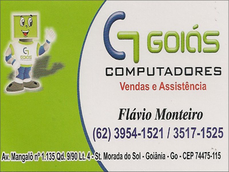 Logo de GOIÁS COMPUTADORES