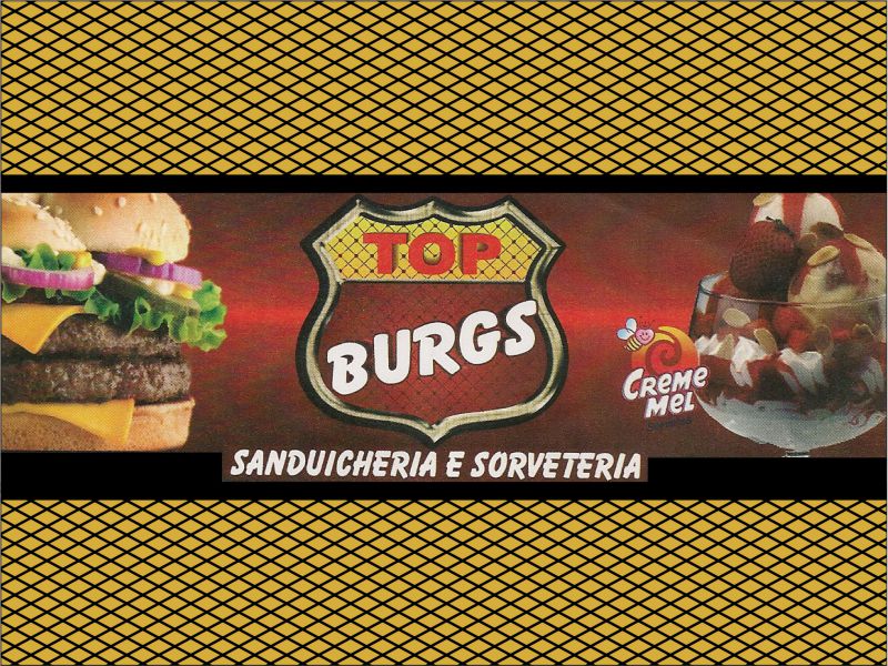 Logo de TOP BURGS SANDUICHERIA E SORVETERIA