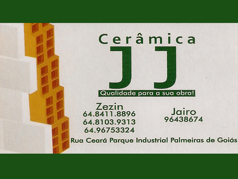 Logo de CERÂMICA JJ