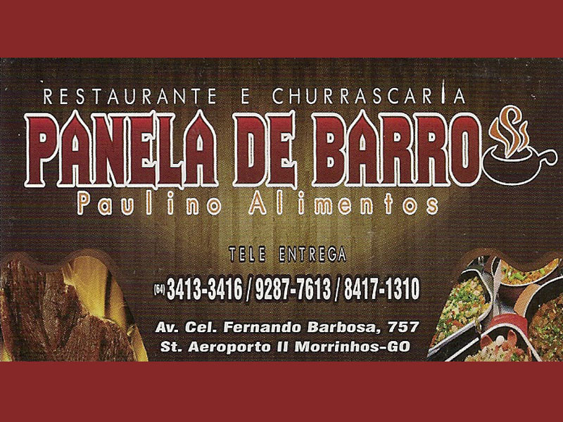 Logo de RESTAURANTE E CHURRASCARIA PANELA DE BARRO