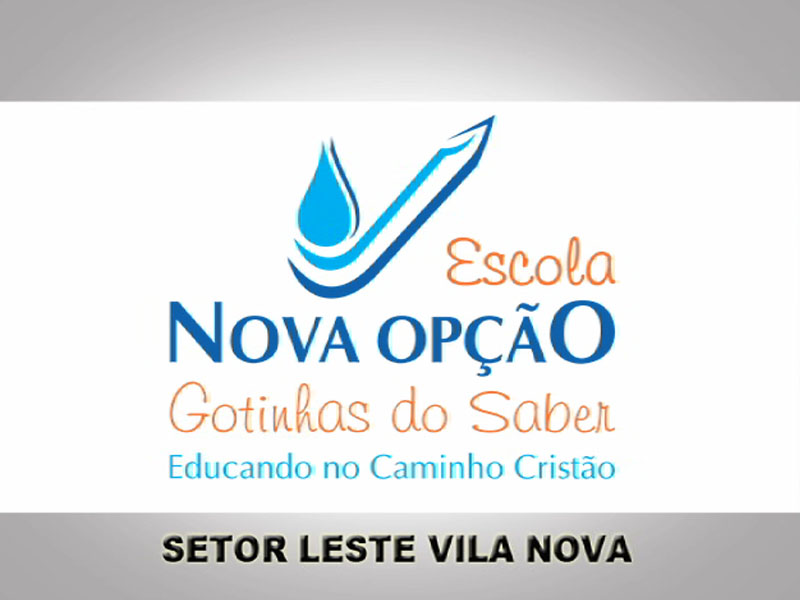 Logo de ESCOLA NOVA OPÇÃO/ GOTINHAS DO SABER