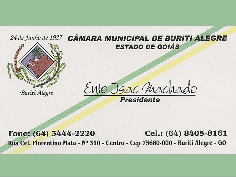 Logo de CÂMARA MUNICIPAL DE BURITI ALEGRE