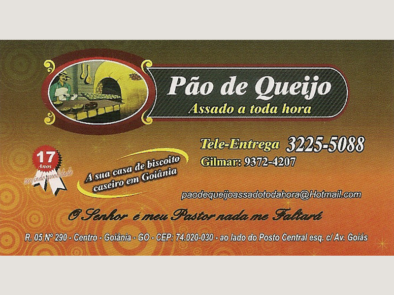 Logo de PÃO DE QUEIJO ASSADO A TODA HORA
