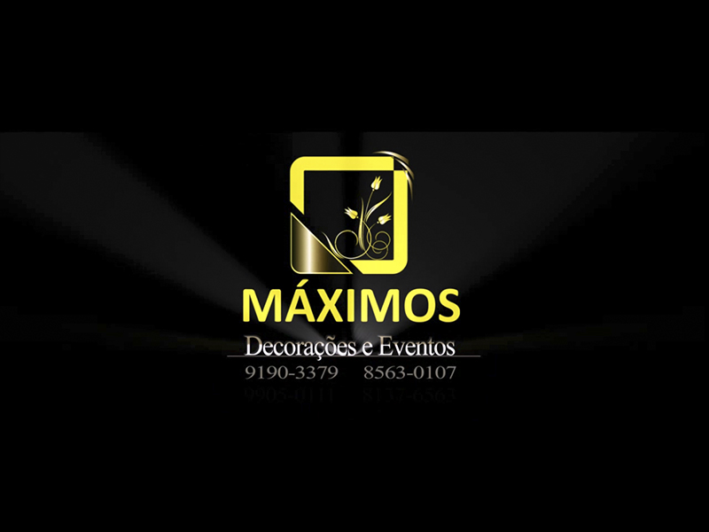 Logo de MÁXIMOS DECORAÇÕES E EVENTOS