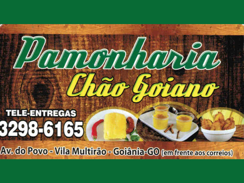 Logo de PAMONHARIA CHÃO GOIANO