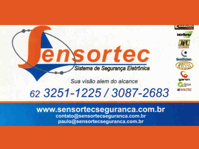 Logo de SENSORTEC SISTEMA DE SEGURANÇA