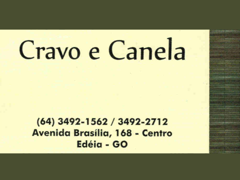 Logo de CRAVO E CANELA