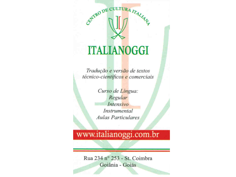 Logo de ITALIANOGGI ASSESSORIA LINGUÍSTICA