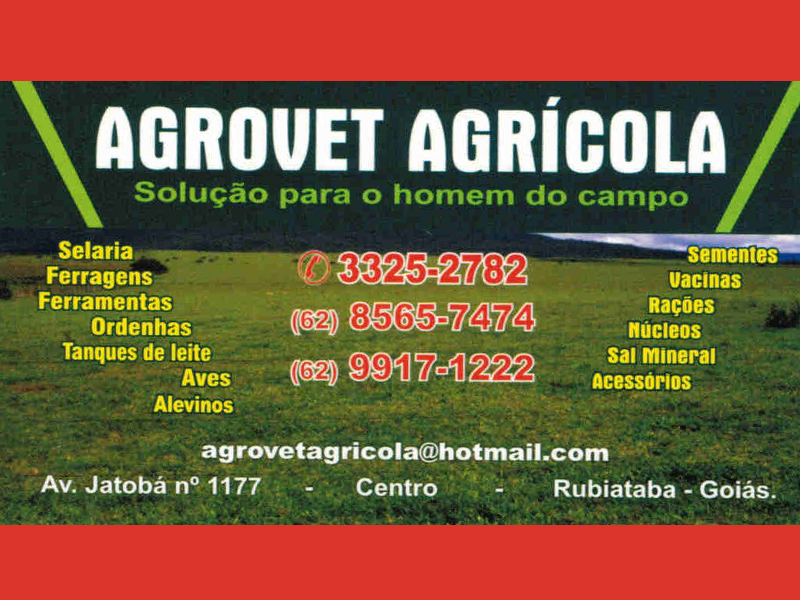 Logo de AGROVET AGRÍCOLA