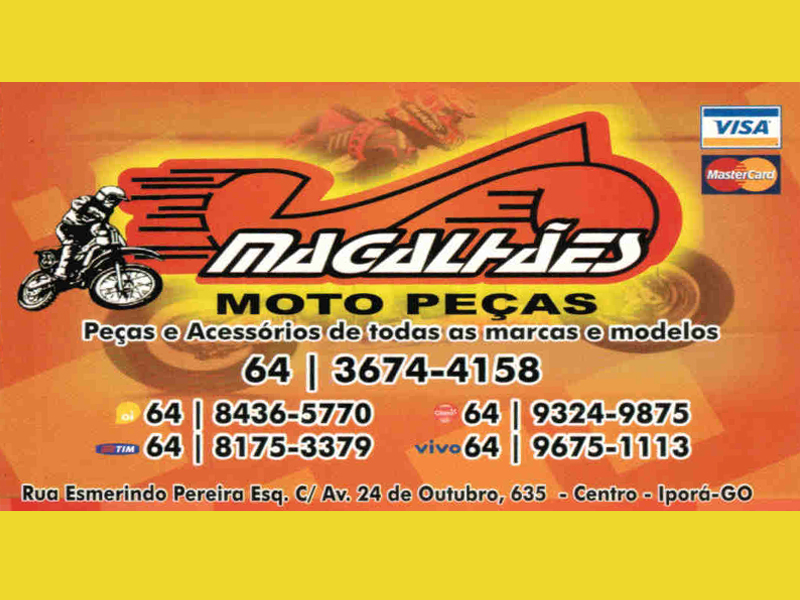 Logo de MAGALHÃES MOTO PEÇAS