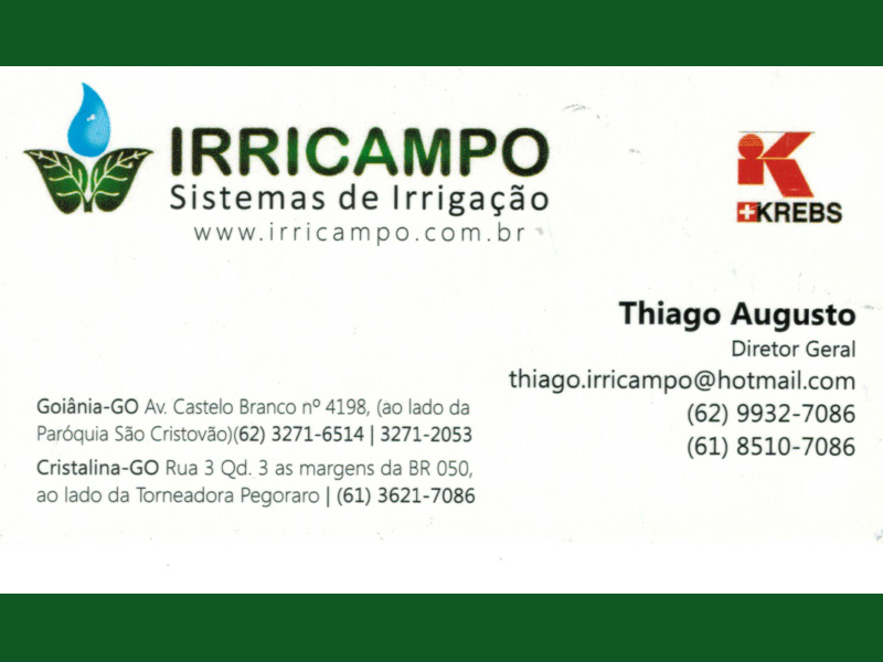 Logo de IRRICAMPO SISTEMAS DE IRRIGAÇÃO