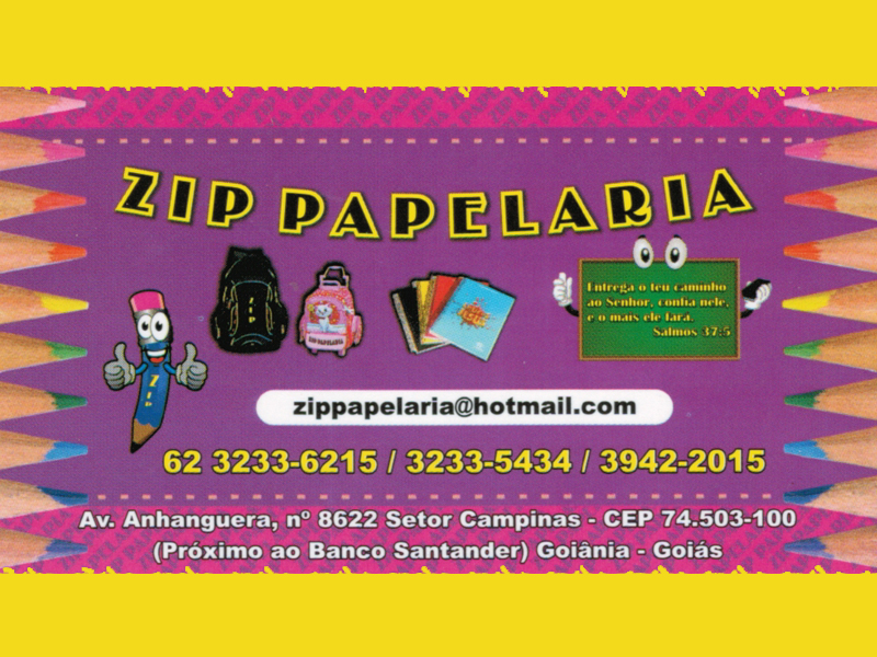 Logo de ZIP PAPELARIA