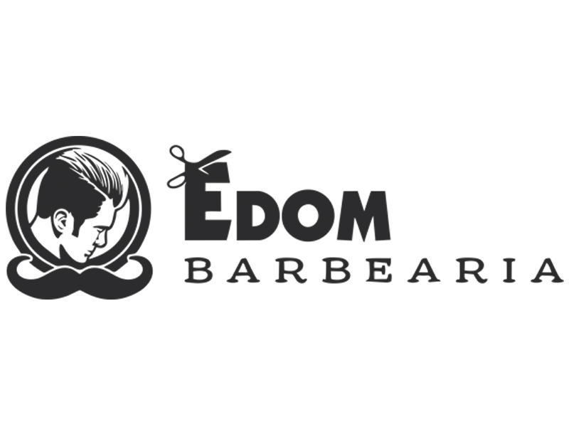 Logo de EDOM BARBEARIA