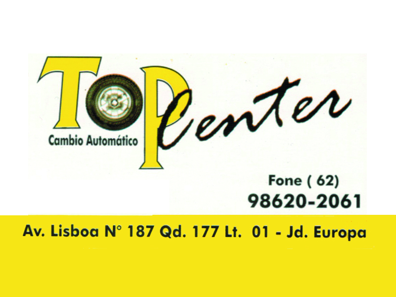 Logo de TOP CENTER CENTRO AUTOMOTIVO